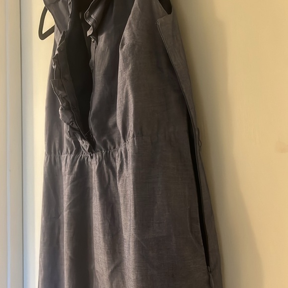 Ann Taylor Ruffle Sheath Dress with Belt - Picture 7 of 13